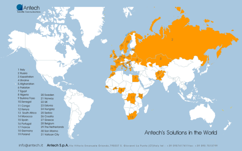 worldmarket Antech in the world